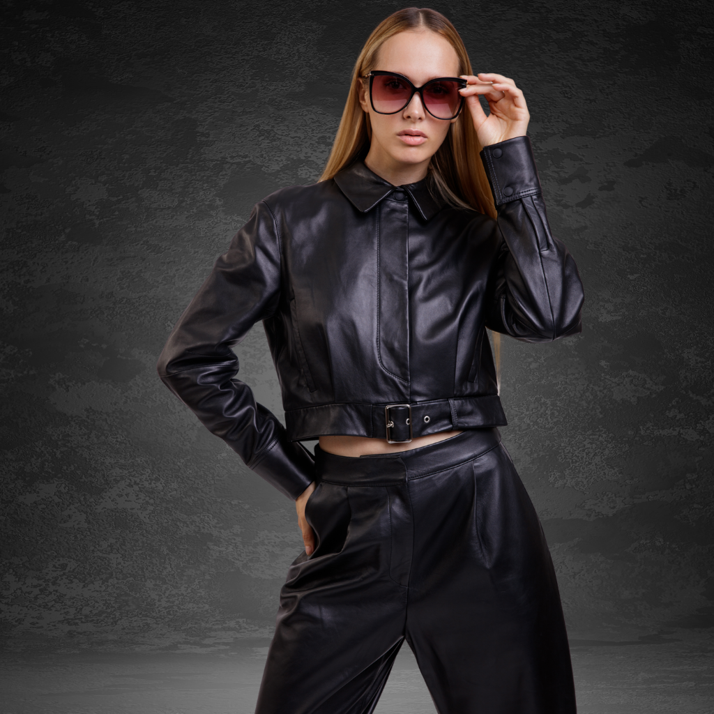 Women&#39;s Leather Jacket | KC Leather Signature Range - Sally