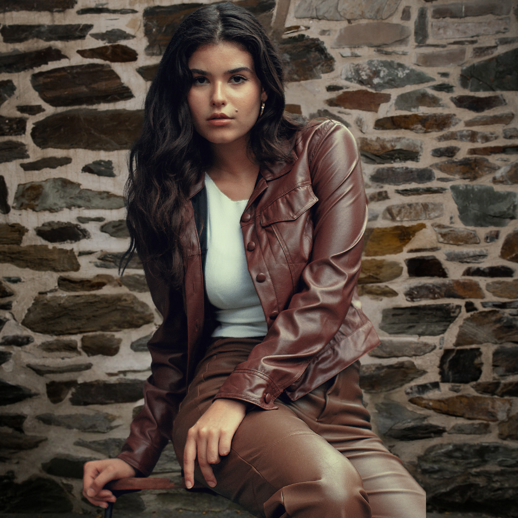 Women&#39;s Leather Jacket | KC Leather - Flavia