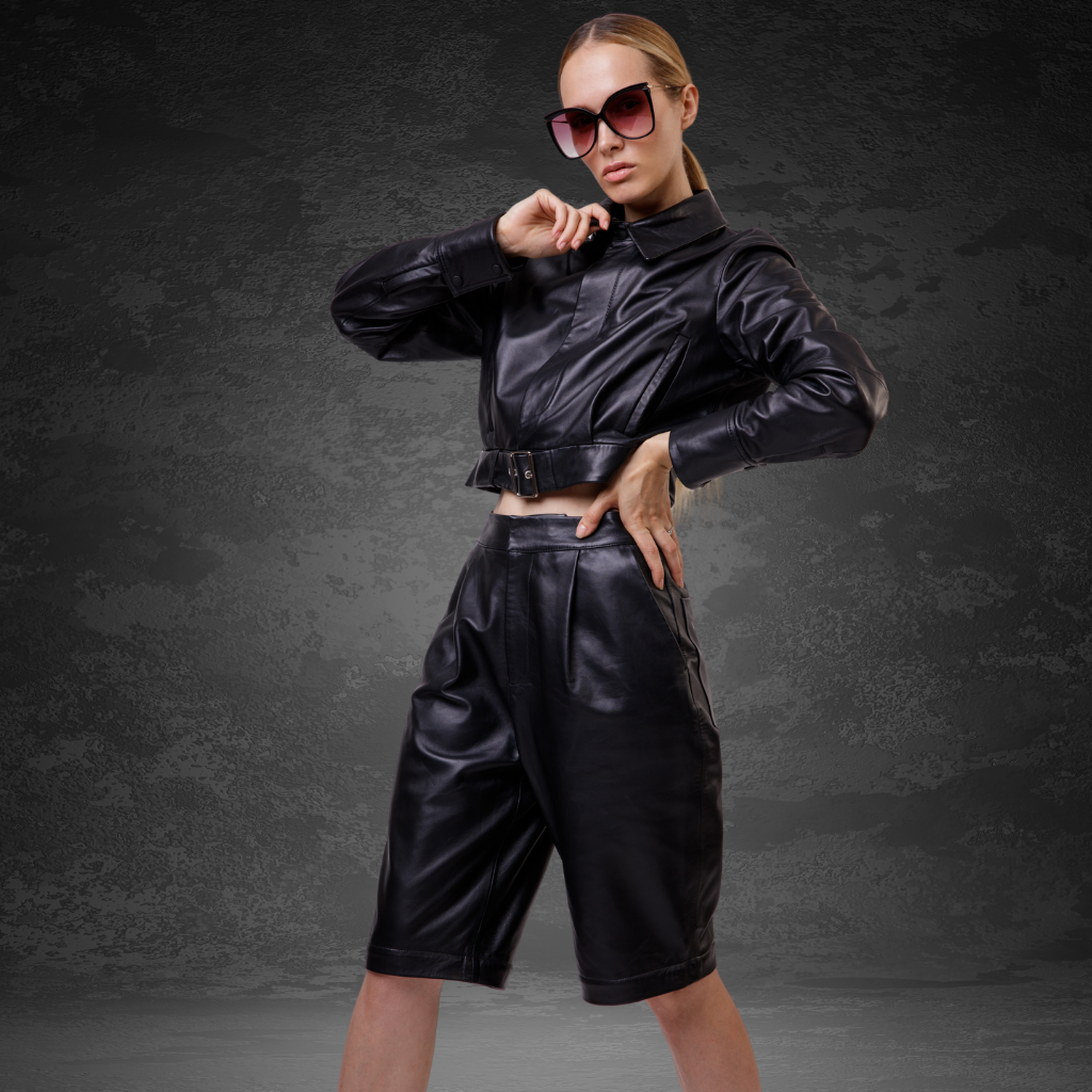 Women&#39;s Leather Trousers | KC Leather Signature Range - Sally