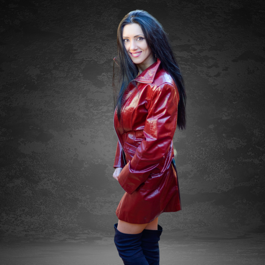 Women&#39;s Leather Coat | KC Leather Signature Range - Philipa