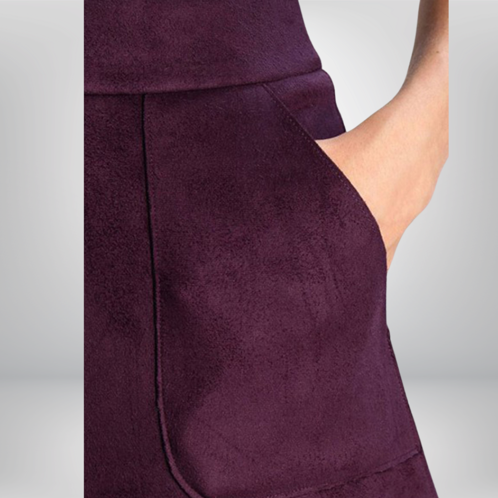 Suede Leather Skirt - Maddison