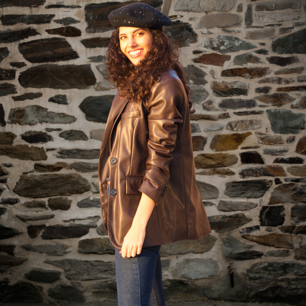 Women&#39;s Leather Coat | KC Leather - Rita