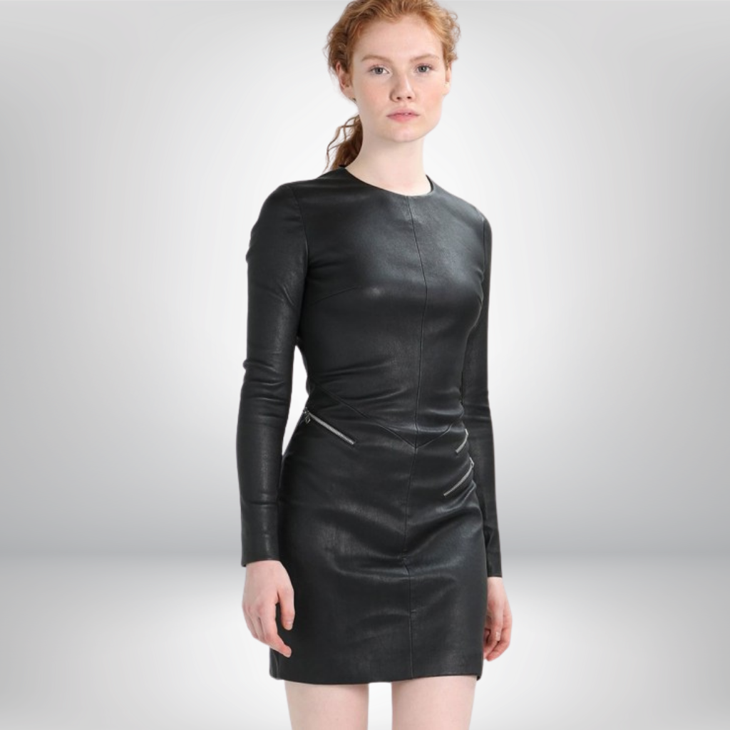 Mini Leather Dress Drew