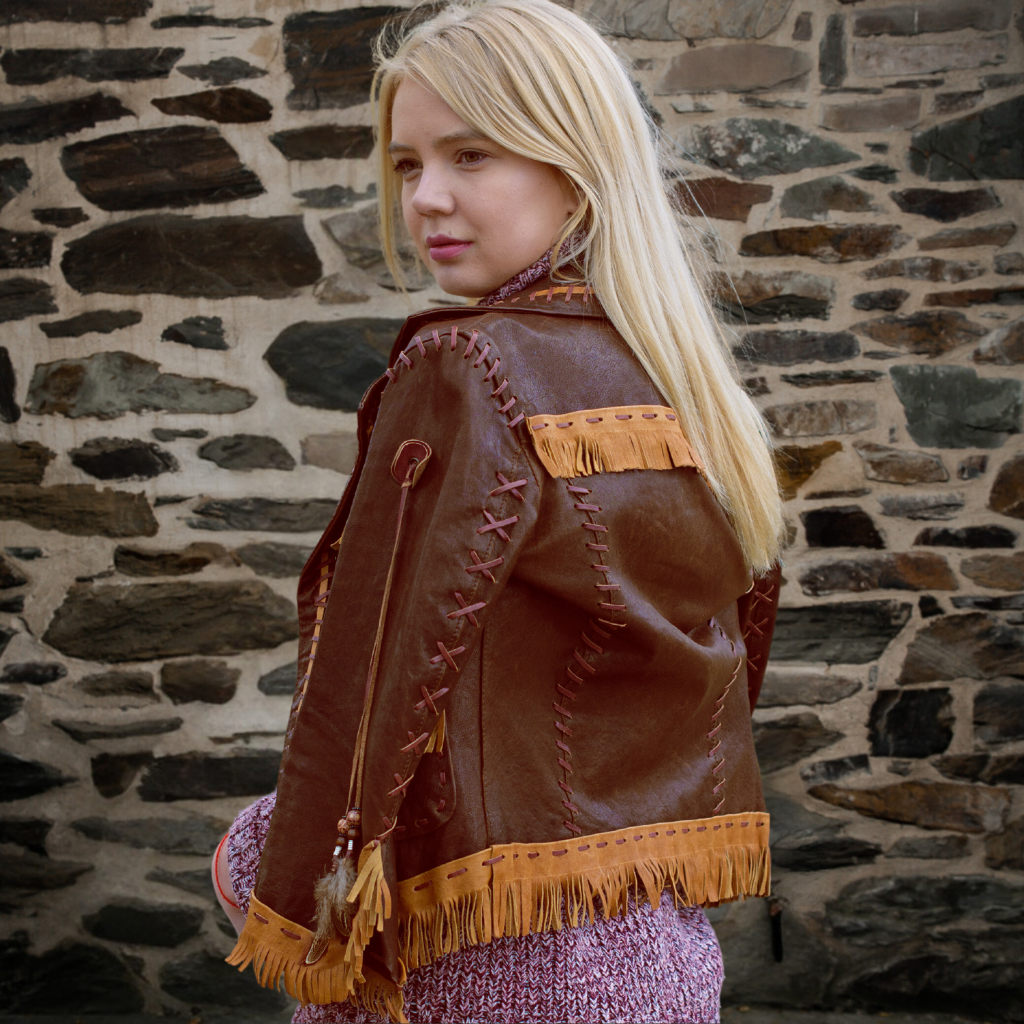 Women&#39;s Classic American Indian Inspired Jacket - Dream