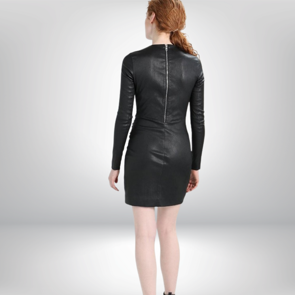 Mini Leather Dress Drew