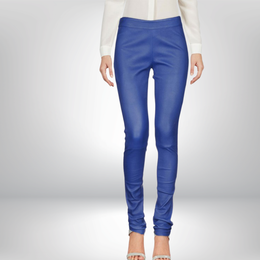 Women&#39;s Skinny Leather Trousers - Isla