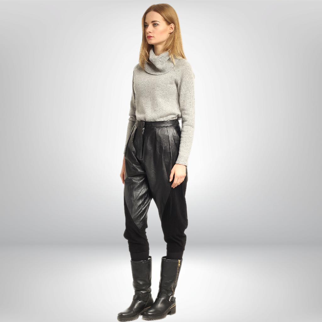 Women&#39;s Leather Pants -Rodeo