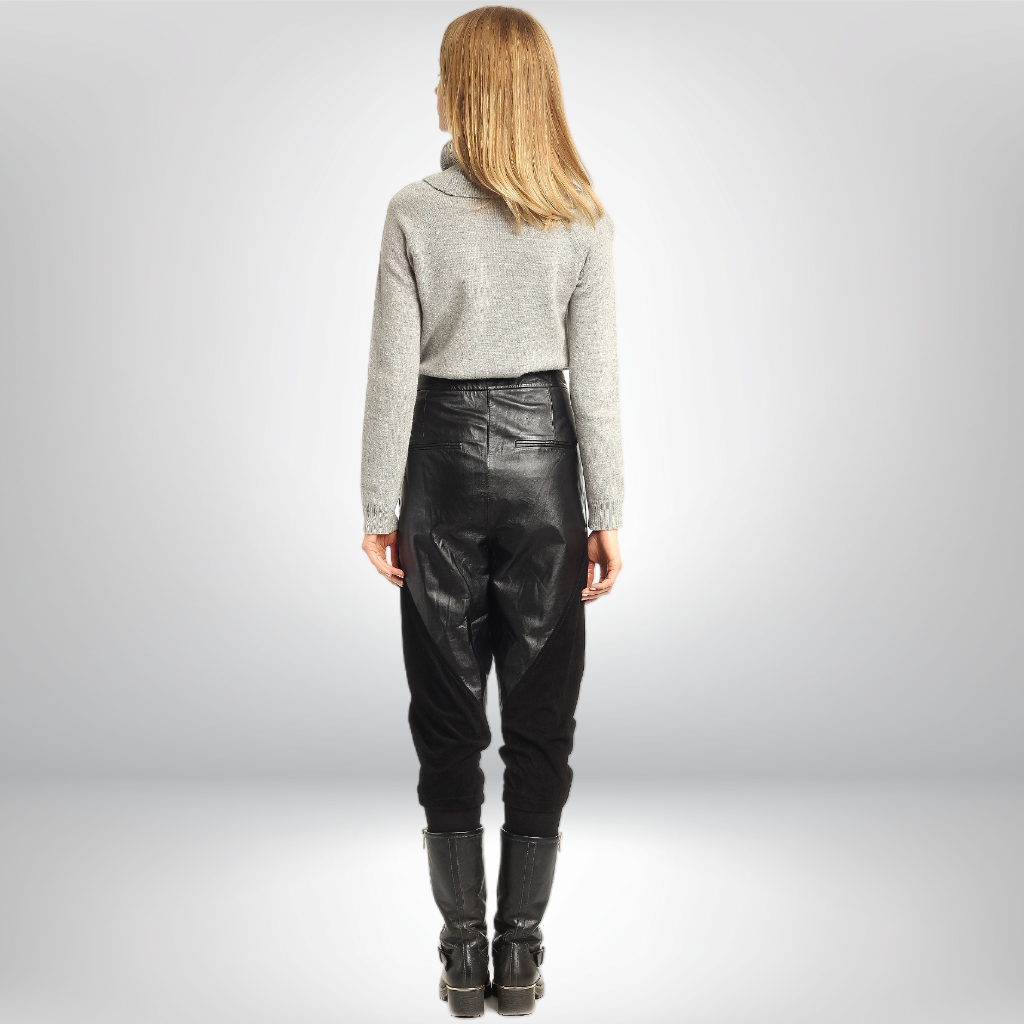 Women&#39;s Leather Pants -Rodeo