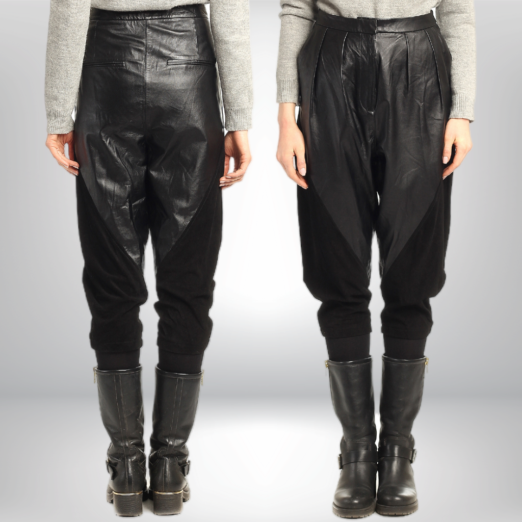 Women&#39;s Leather Pants -Rodeo