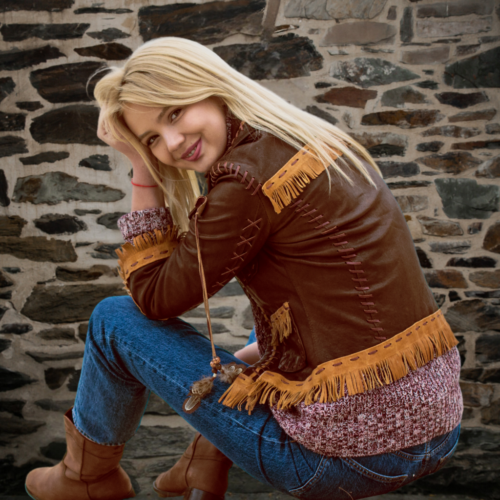 Women&#39;s Classic American Indian Inspired Jacket - Dream