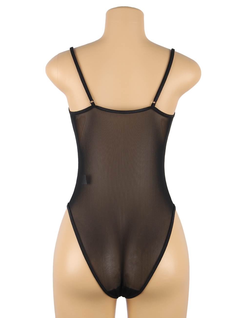 Open Crotch Sexy Teddy with Underwire