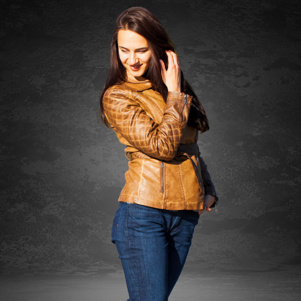 Women&#39;s Leather Coat | KC Leather Signature Range - Simone