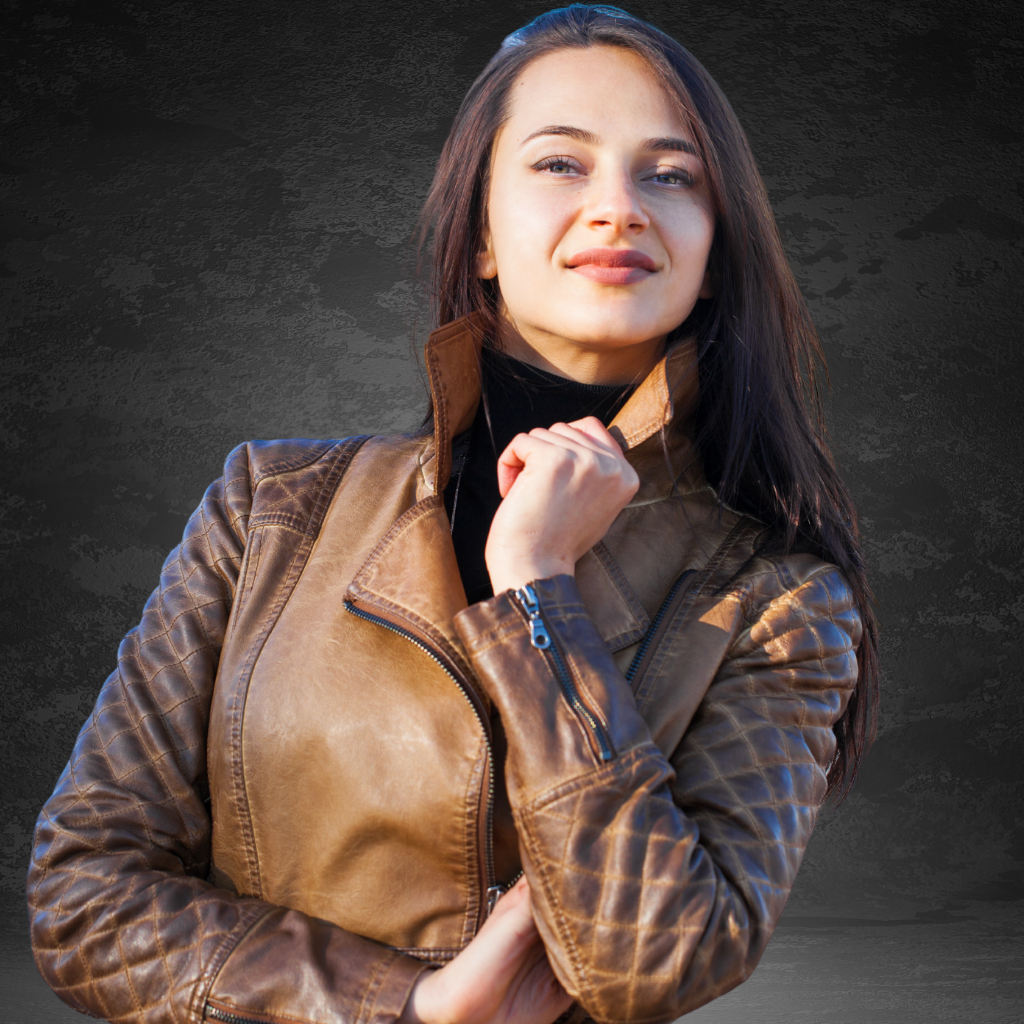 Women&#39;s Leather Coat | KC Leather Signature Range - Simone