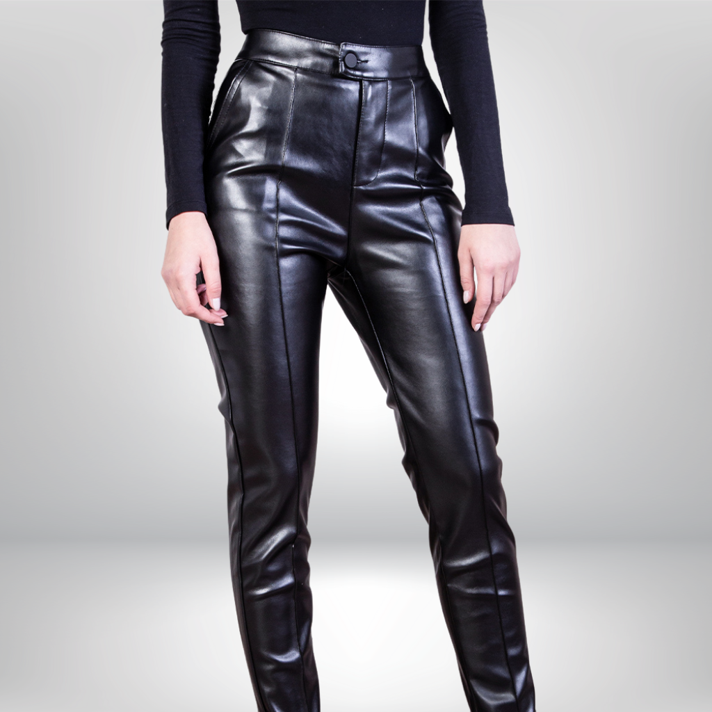 Women&#39;s Leather Trousers - Judy