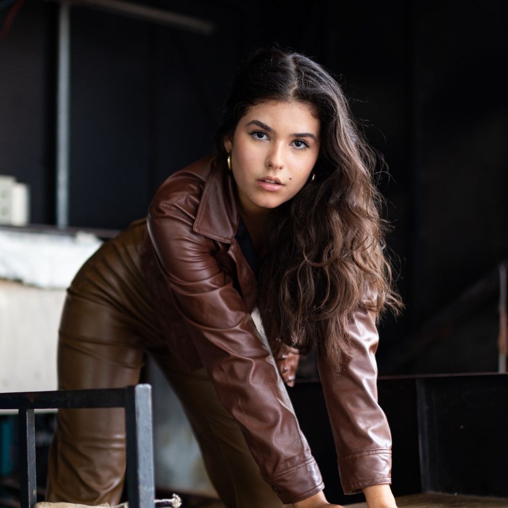 Women&#39;s Leather Jacket | KC Leather - Flavia