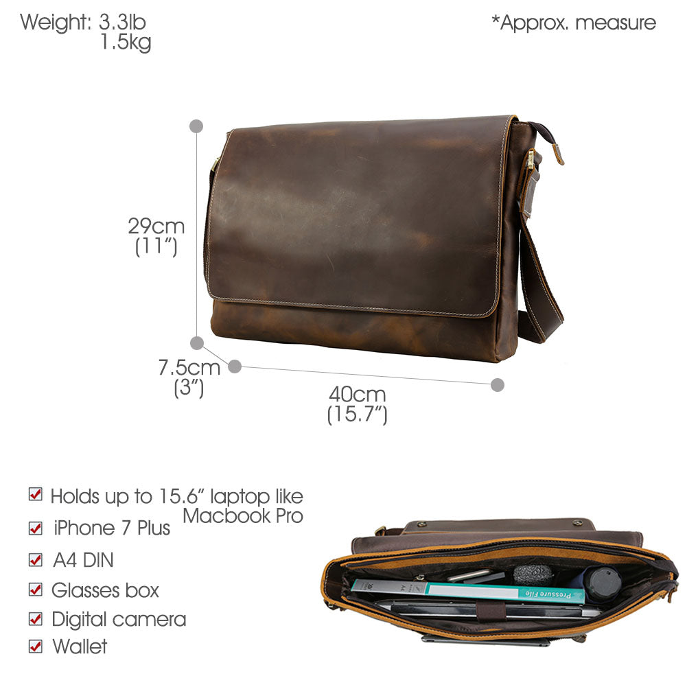 Box Up Messenger Bag