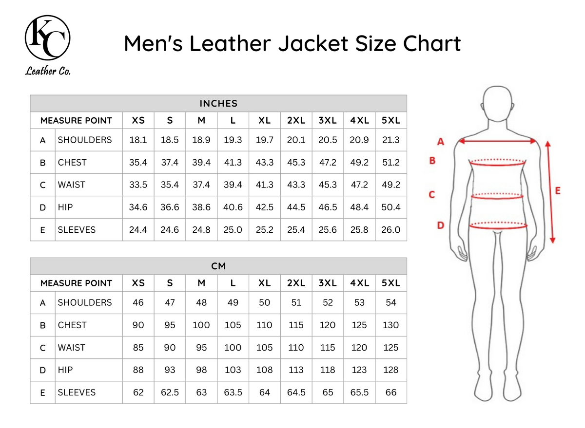 Men&#39;s Leather Polo Jacket - Kai