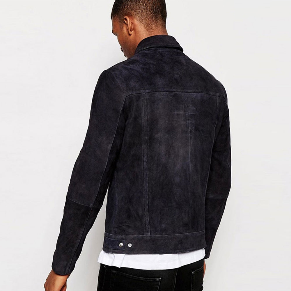 Men&#39;s Polo Suede Jacket - Adrian