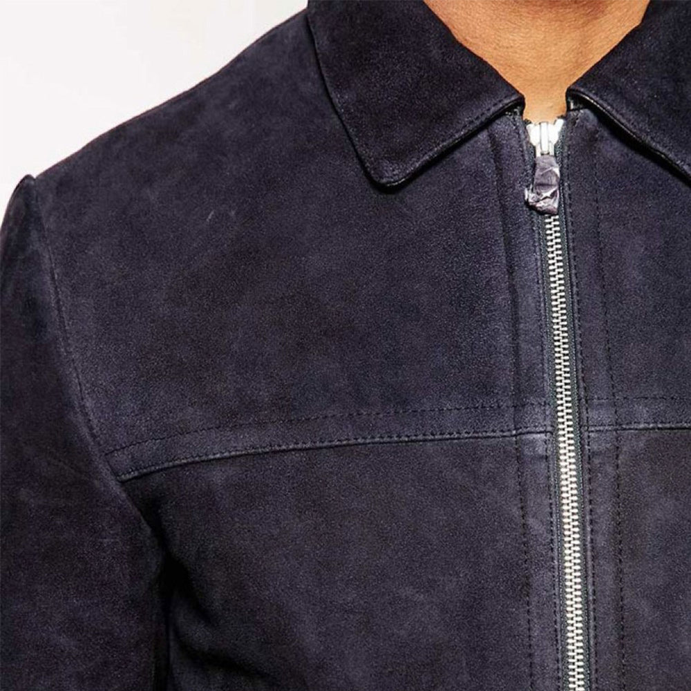 Men&#39;s Polo Suede Jacket - Adrian