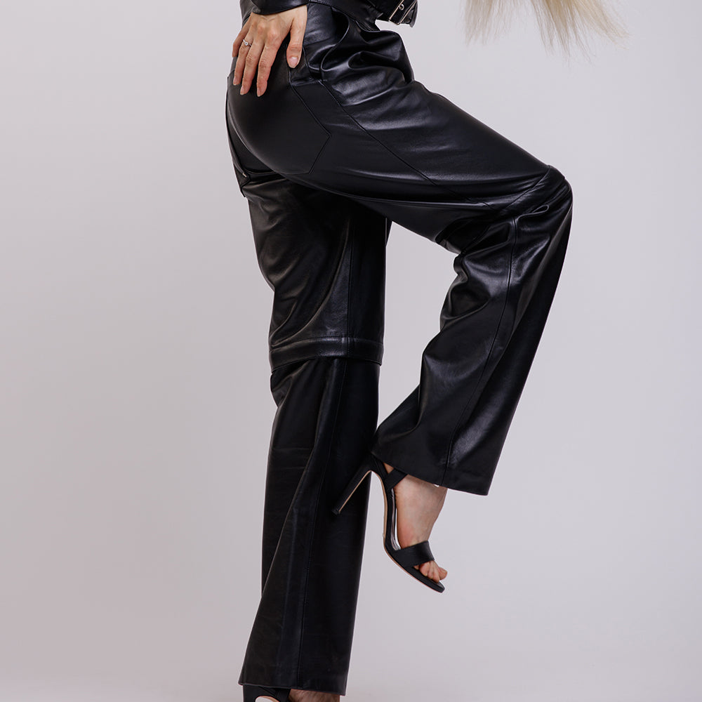 Women&#39;s Leather Trousers | KC Leather Signature Range - Sally